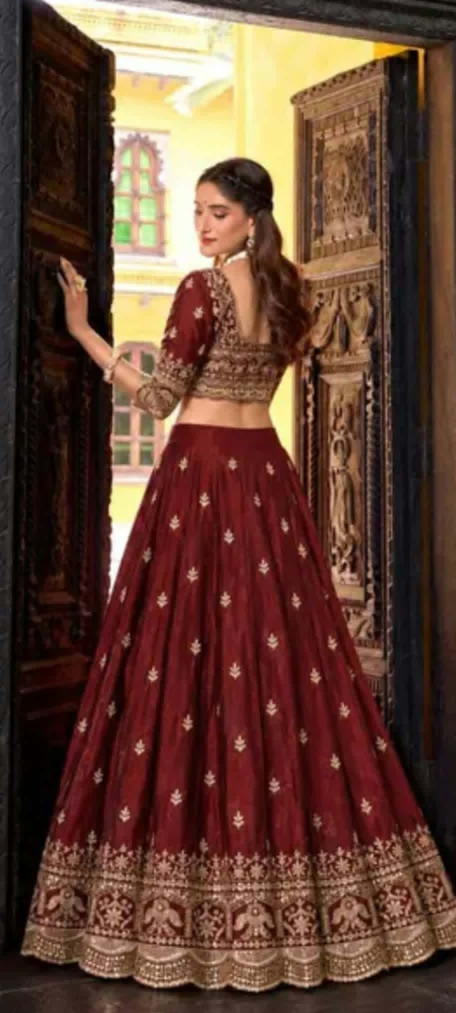 women chinon silk sequins