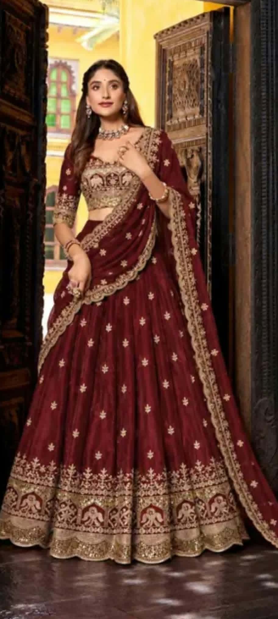 women chinon silk sequins