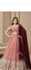 tulshi's women embroidered lehenga choli